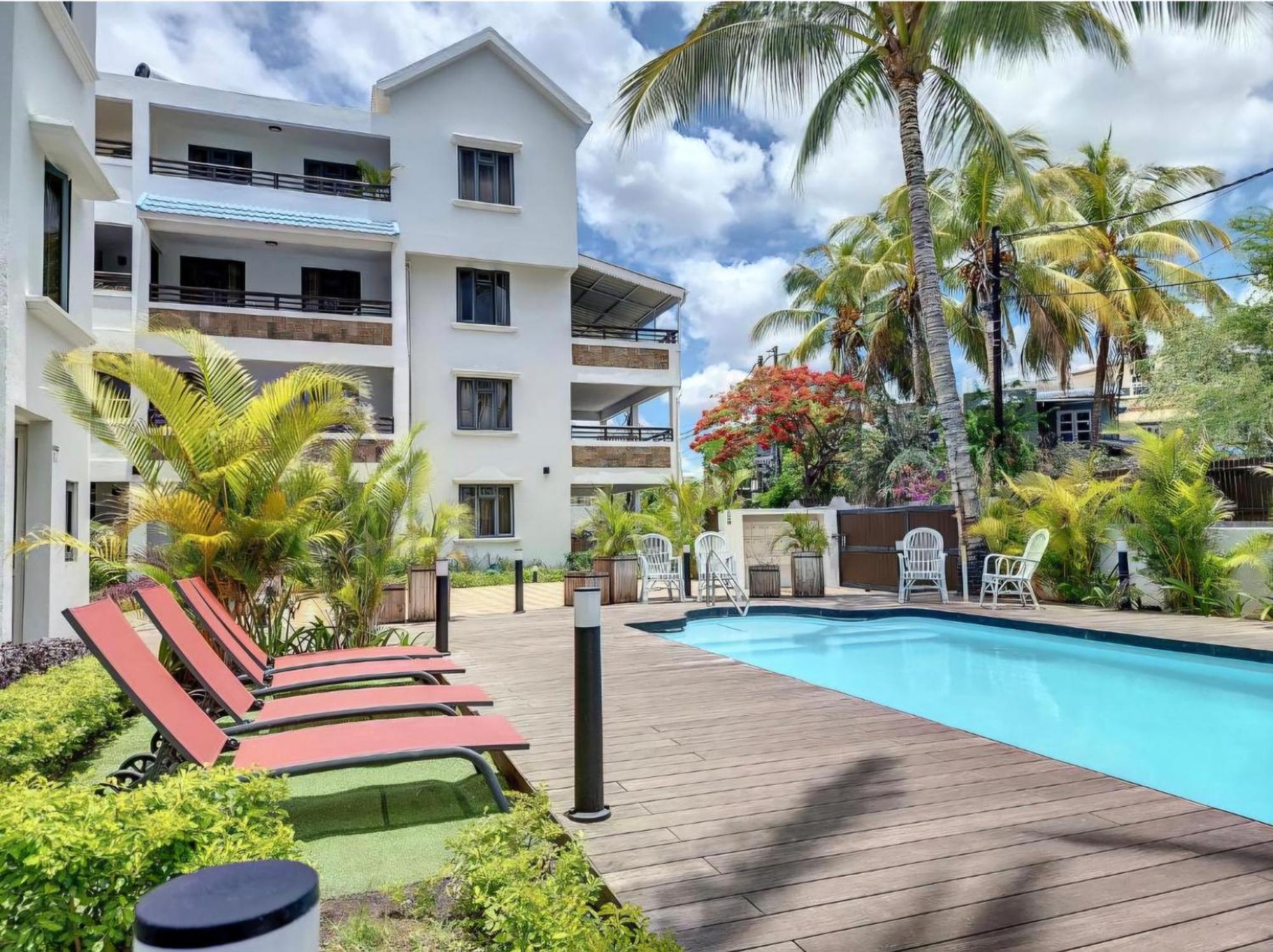 Sweet Beach Apt-Pool, Terrace, Ground Floor, Few Steps From Beach! Flic en Flac Экстерьер фото